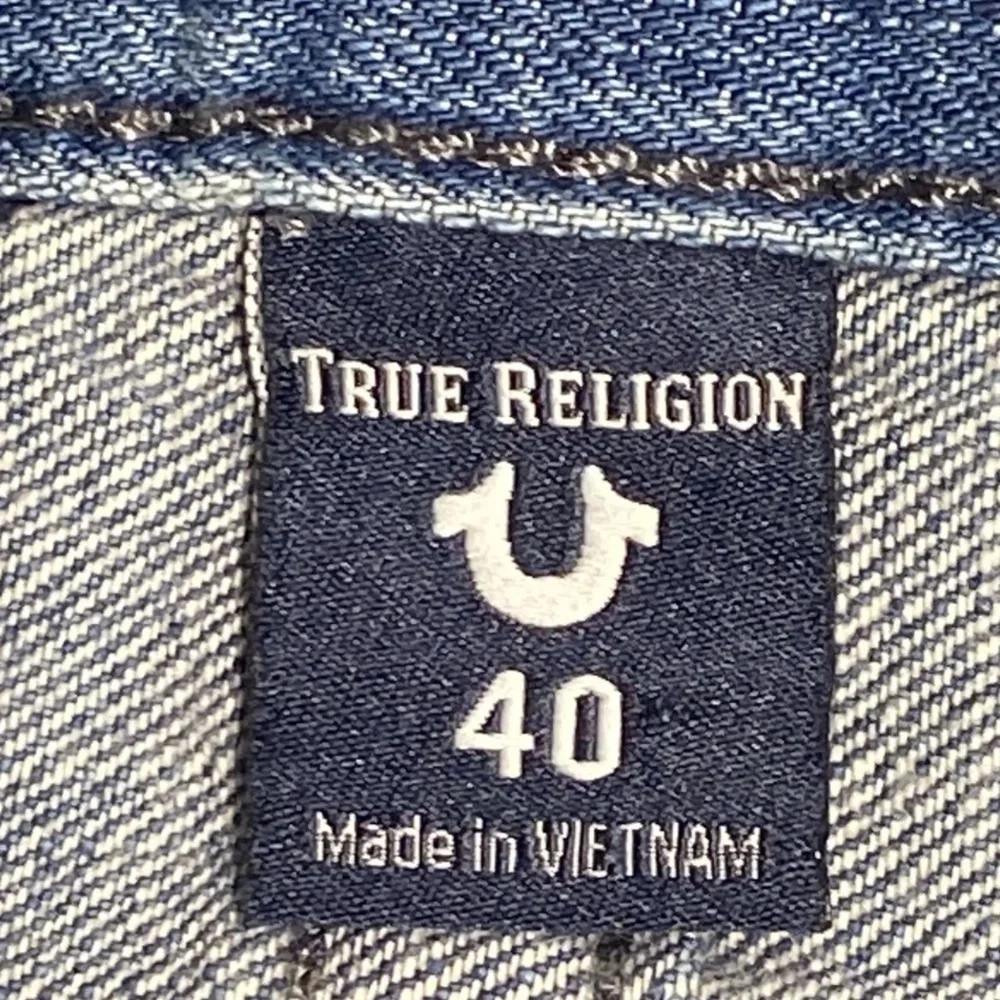 True Religion Distressed Patchwork Jeans